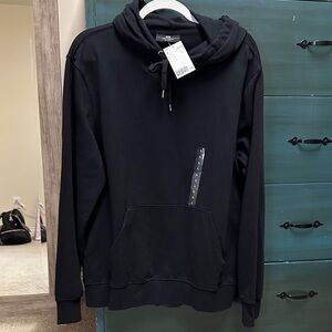 Black H&M Hoodie with Pocket Detail